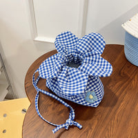 Flower Petal Commuter Drawstring Bag