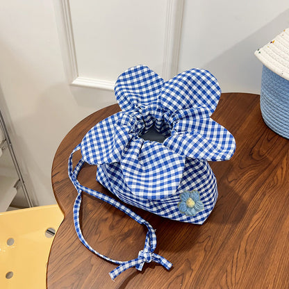 Flower Petal Commuter Drawstring Bag