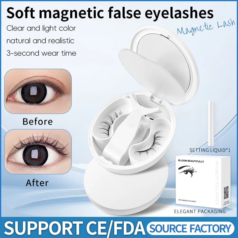 Baddie Effortless Magnetic Lashes - Free Trial