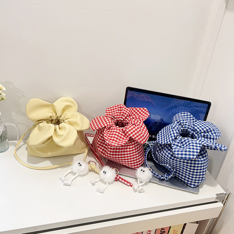 Flower Petal Commuter Drawstring Bag